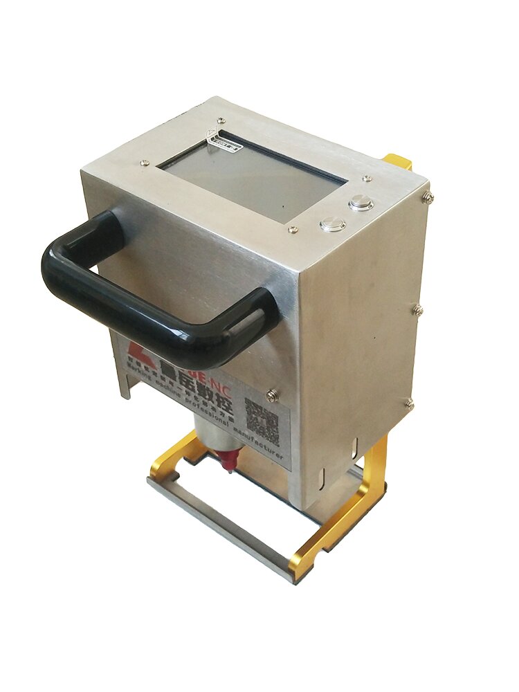 Ручной электрический гравировальный станок, машина для кодирования штампов на стальных рельсах